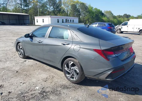 2025 Hyundai Elantra Sel Sport z USA, uszkodzony, nr VIN KMHLM4DG1SU872002